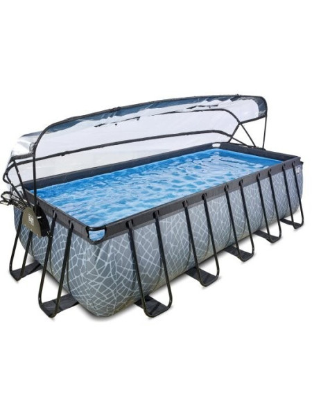 Басейн EXIT 540х250х122 см + тепловий насос